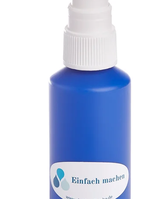 Kleine blaue Flasche (50ml)
